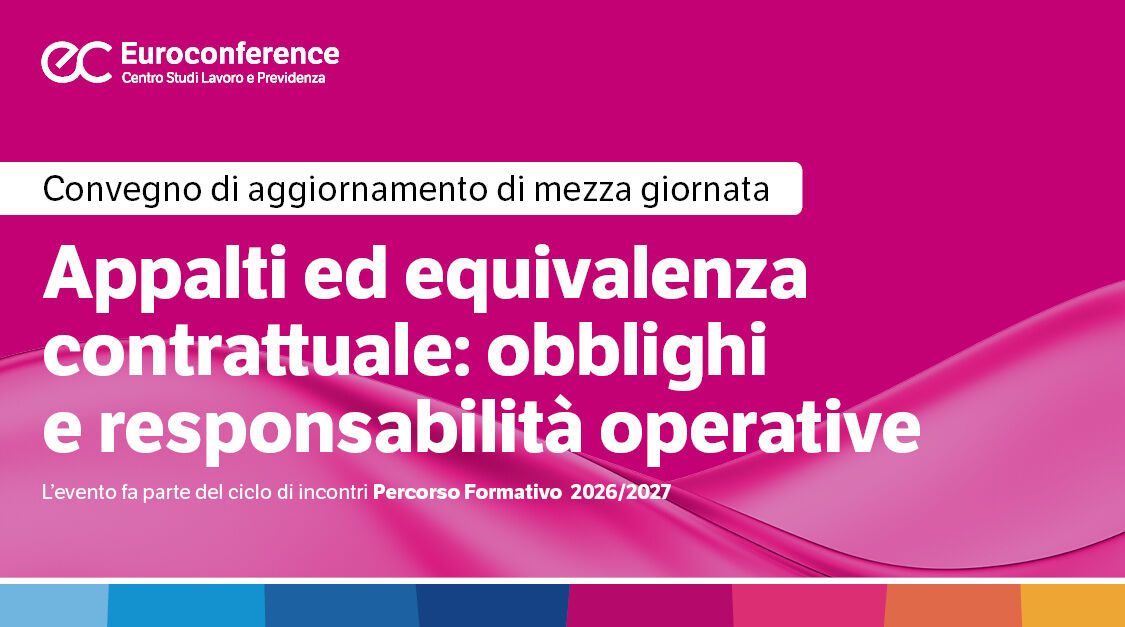 Immagine Appalti e equivalenza contrattuale: obblighi e responsabilità operative | Euroconference